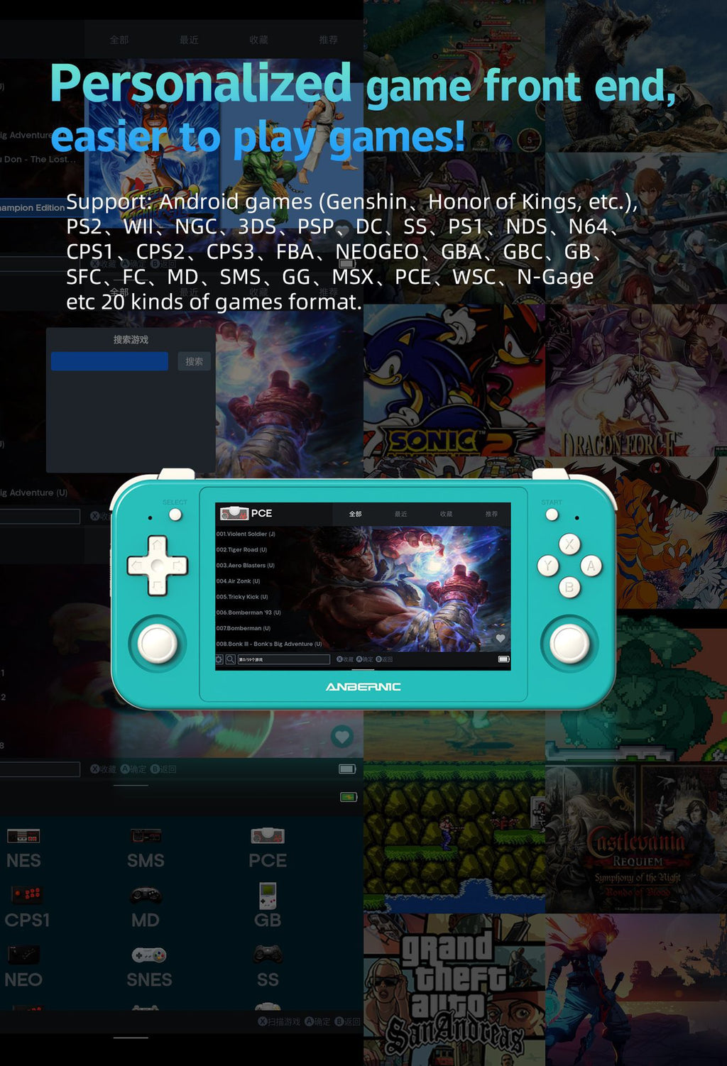 RG505 Retro Android Gamer - The Android gaming device